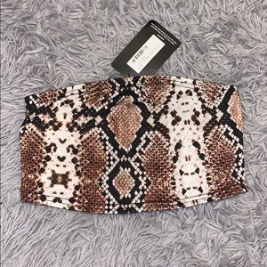 Pretty little thing crop top